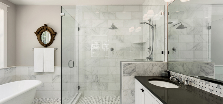 bathroom shower door installation in Cupertino